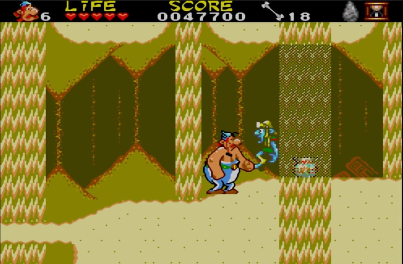Asterix and the Secret Mission - геймплей игры Sega Master System\Sega Mark III